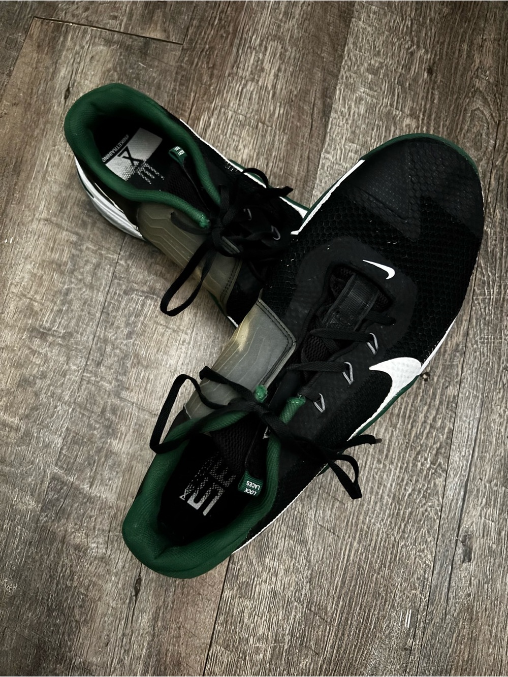 Nike Free Metcon 6 Men’s Black and Green Athletic Sneakers